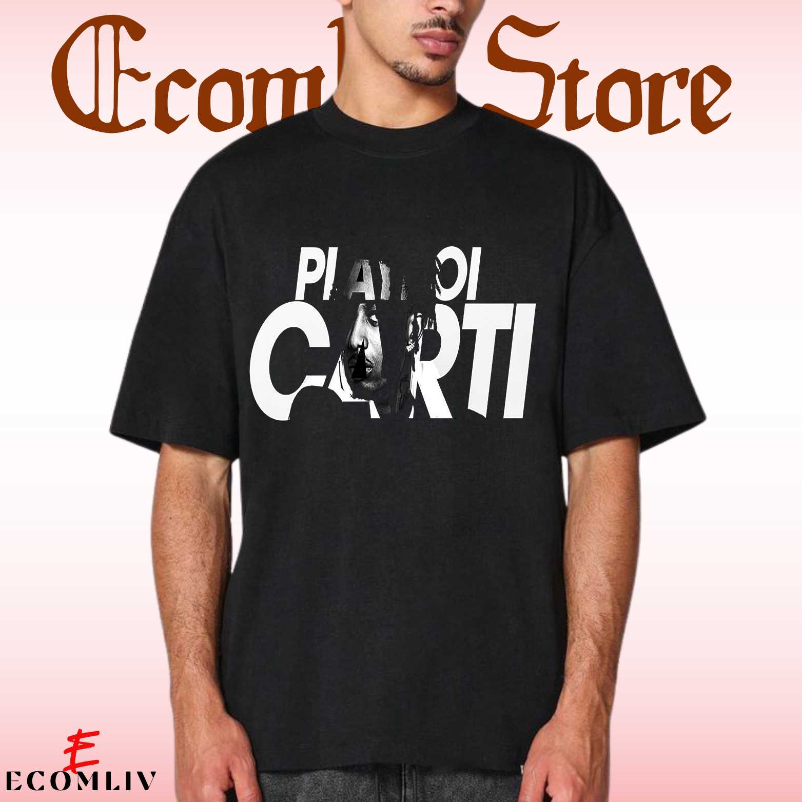 Playboi Carti T-Shirt, Playboi Carti 90s Hip Hop T-Shirt
